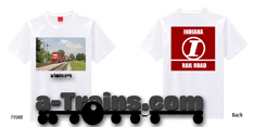 Indiana Rail Road Logo Photo Train T-Shirts and Sweatshirts